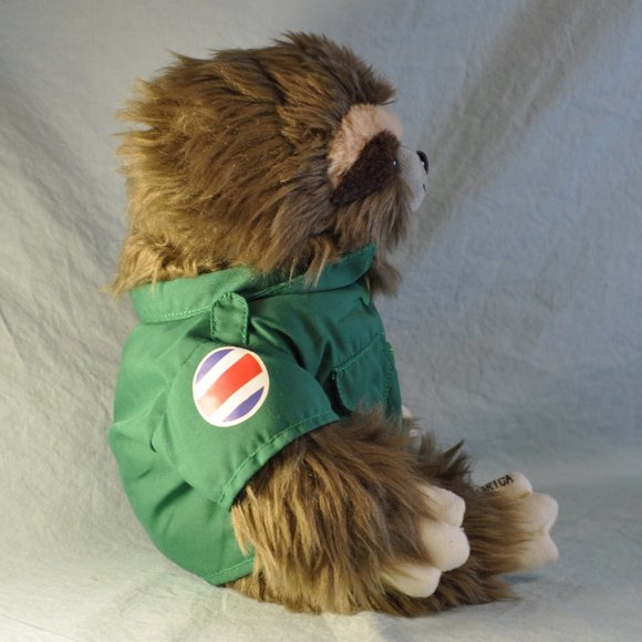 plush sloth costa rica stuffed animal (w1072) - Picture 5 of 9